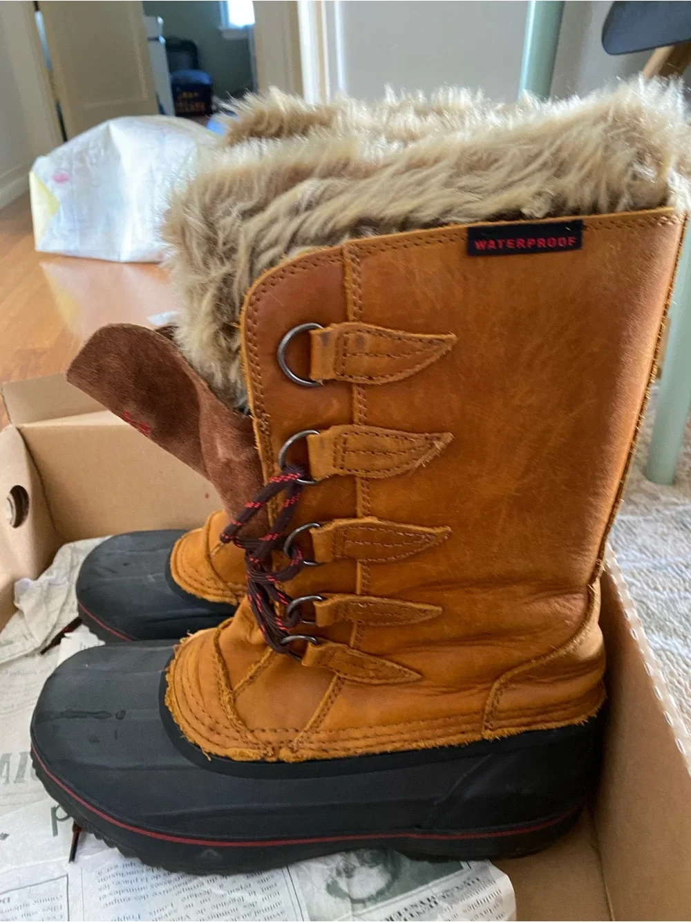 Kodiak Faux-Fur Waterproof Snow Boots
